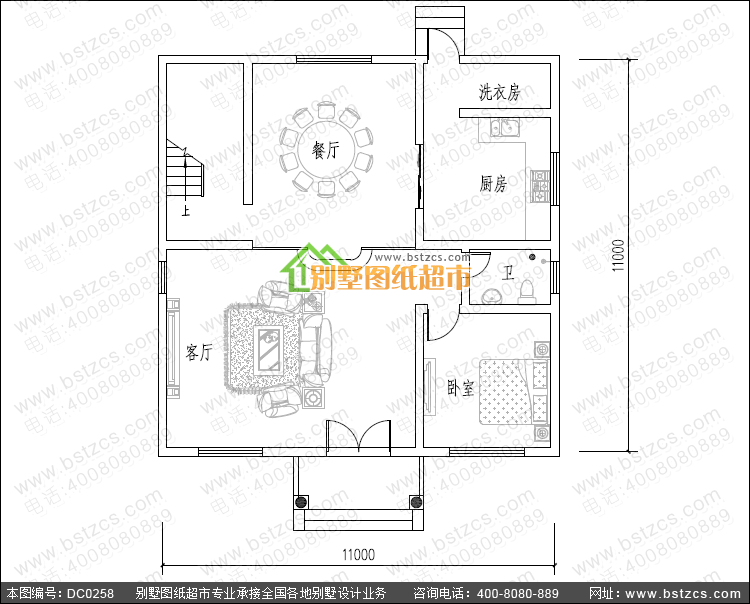 三层典新农村小户型图纸-别墅纸|别墅图纸