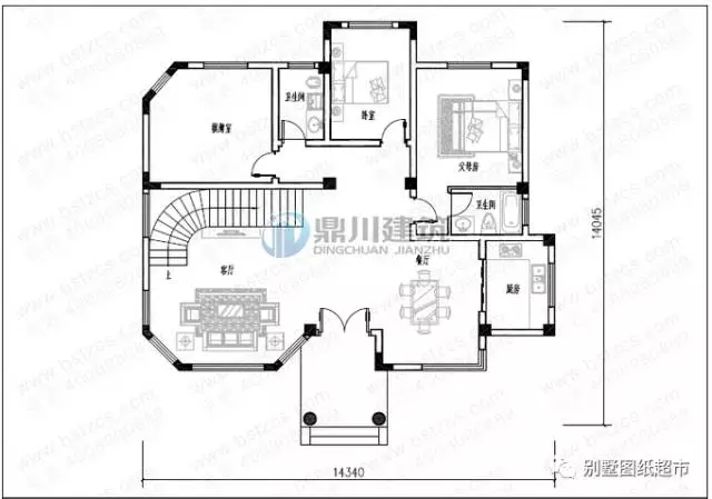 三款自建房别墅图纸