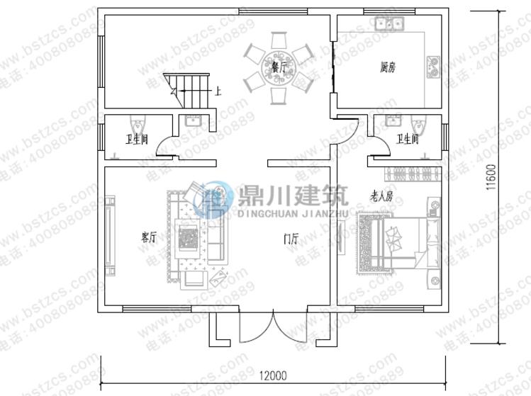 二层楼房设计图