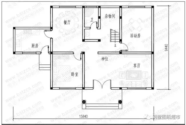 三款自建房别墅图纸