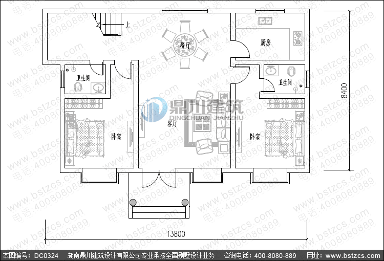 二層帶陽臺農村小別墅設計圖紙_農村自建房設計圖,別墅圖片大全